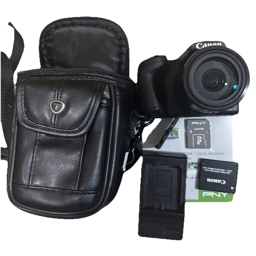 Canon PowerShot SX400 IS 16.0MP Digital‎ Camera 30x Optical Zoom Bundle Tested!